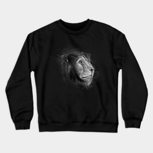 COURAGE B&W Crewneck Sweatshirt